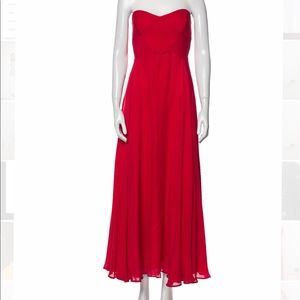 Parker maxi dress in red and size small